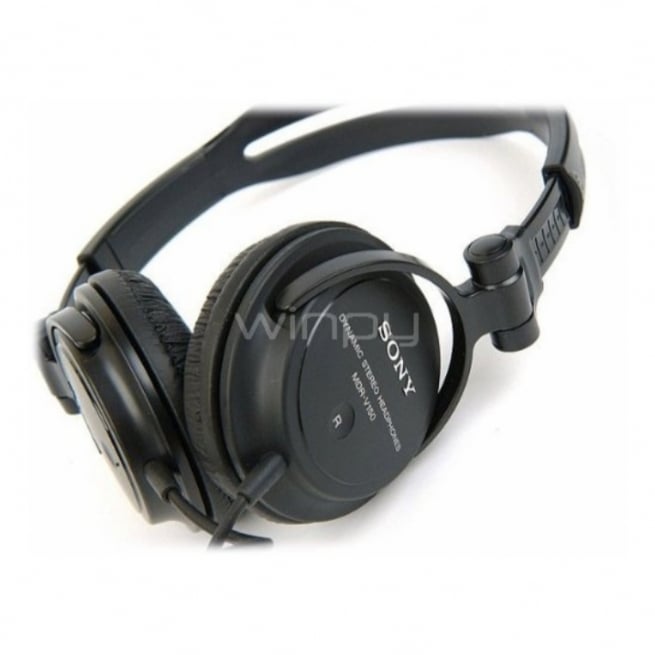 Auriculares Sony MDRV150 - de diadema abiertos, negro