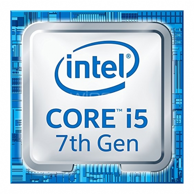 Procesador Intel Core i5-7500 Kaby Lake (LGA1151 - 3.4 GHz - Turbo 3.8 GHz, 4 Núcleos)