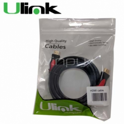 Cable HDMI a HDMI 6 mts Ulink