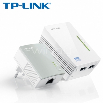 Kit Extensor Powerline WiFi AV500 a 300 Mbps (TL-WPA4220KIT)