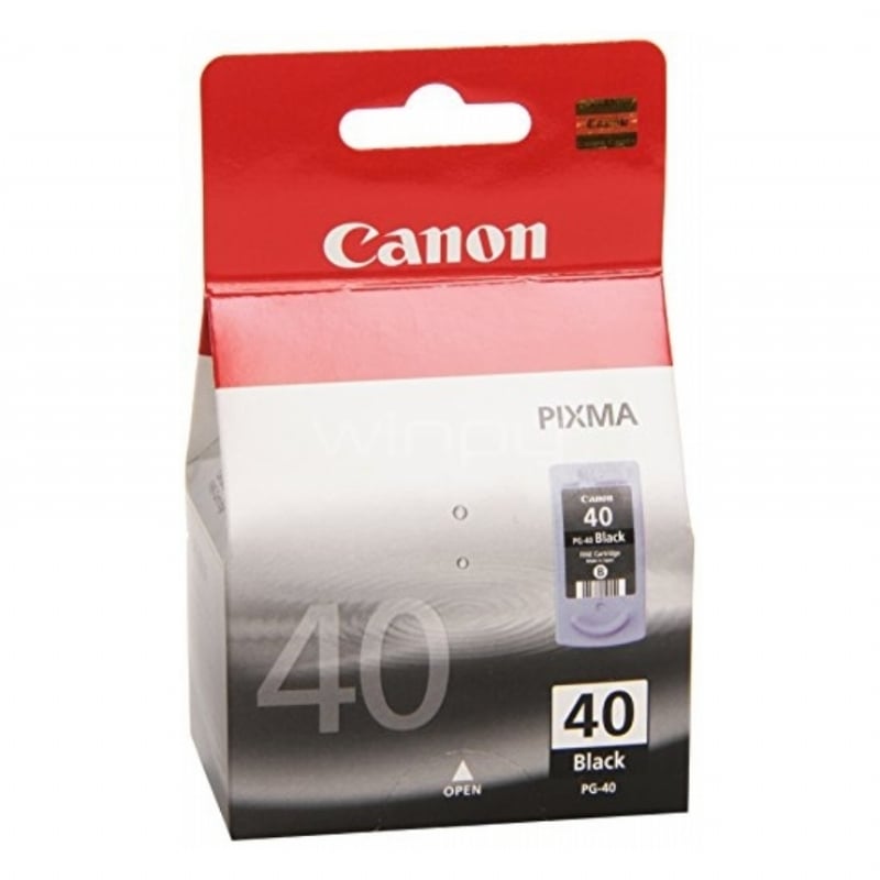 Cartucho de impresión Canon  PG-40 (16 ml), negro