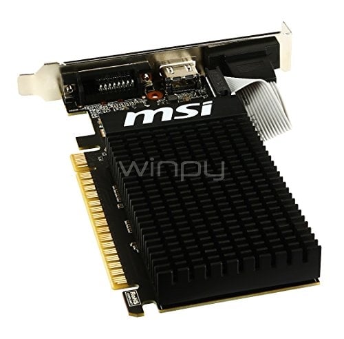 Tarjeta de Vídeo MSI GT 710 1GD3H LP - 1GB GDDR3