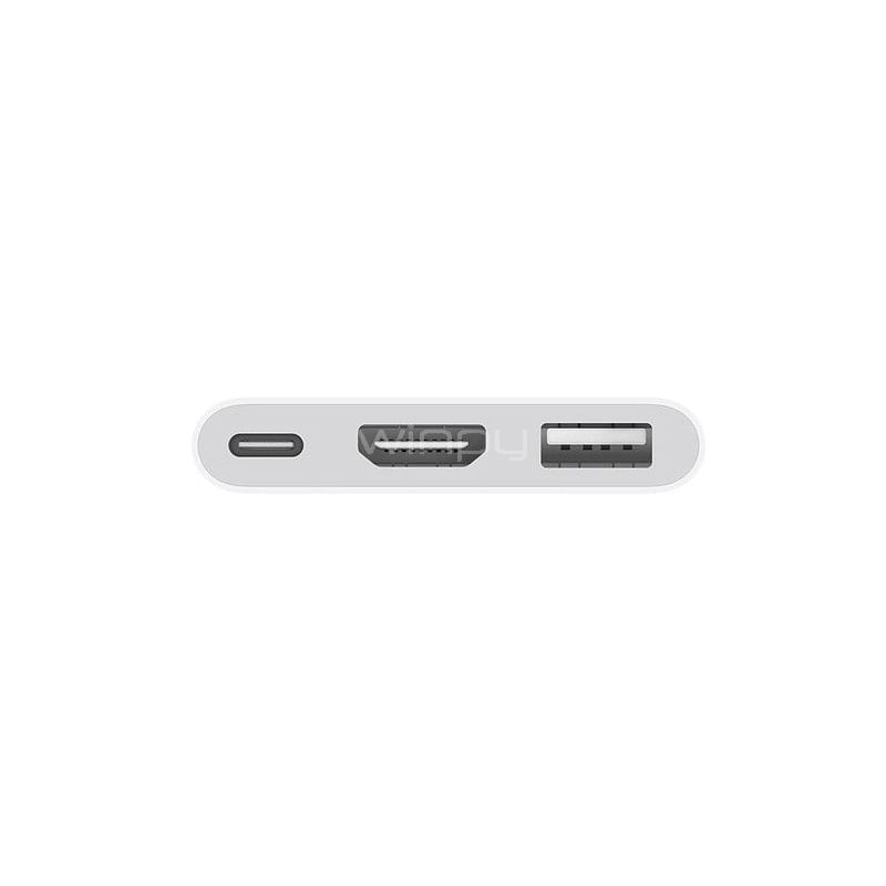 Adaptador Original Apple de USB-C a HDMI/USB-C/USB 2.0