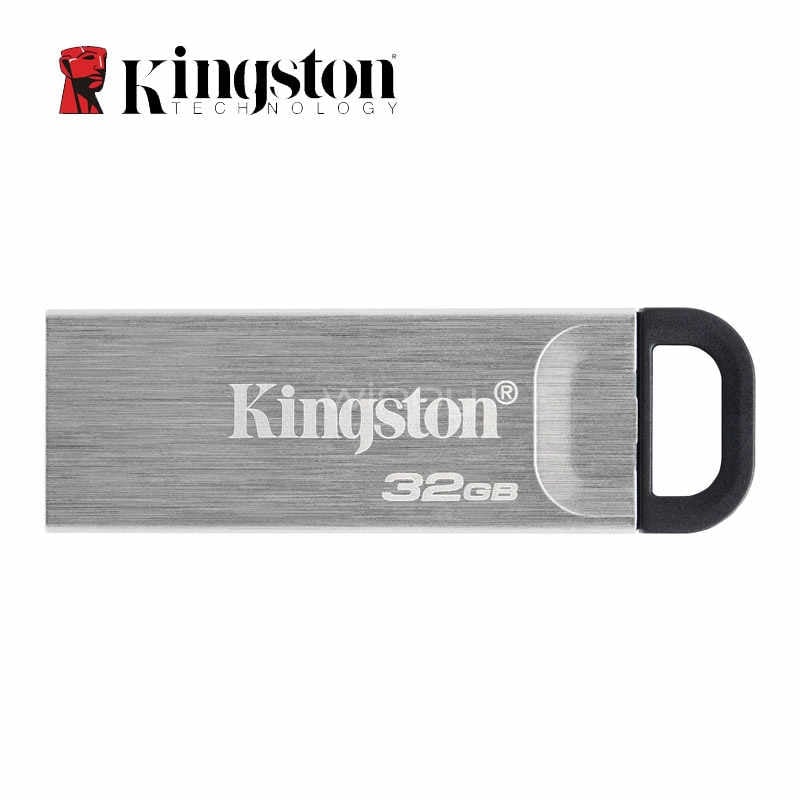 Pendrive Kingston DataTraveler Kyson de 32 GB (USB 3.2, 200MB/s, Plata)