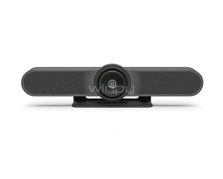 Cámara de videoconferencias Logitech MeetUp + Expansión Mic Black (Ultra HD 4K, 1-8 Personas, USB, Micrófono)