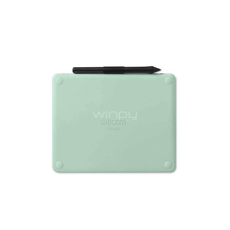 Tableta Digitalizadora Wacom Intuos Creative Pen Bluetooth (Pequeño, Lápiz, Verde Pistacho)