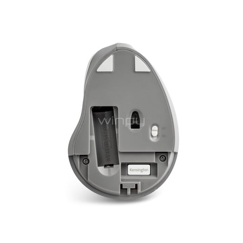 Mouse Kensington Vertical Pro Fit Inalámbrico (USB, 1600DPI, Gris)