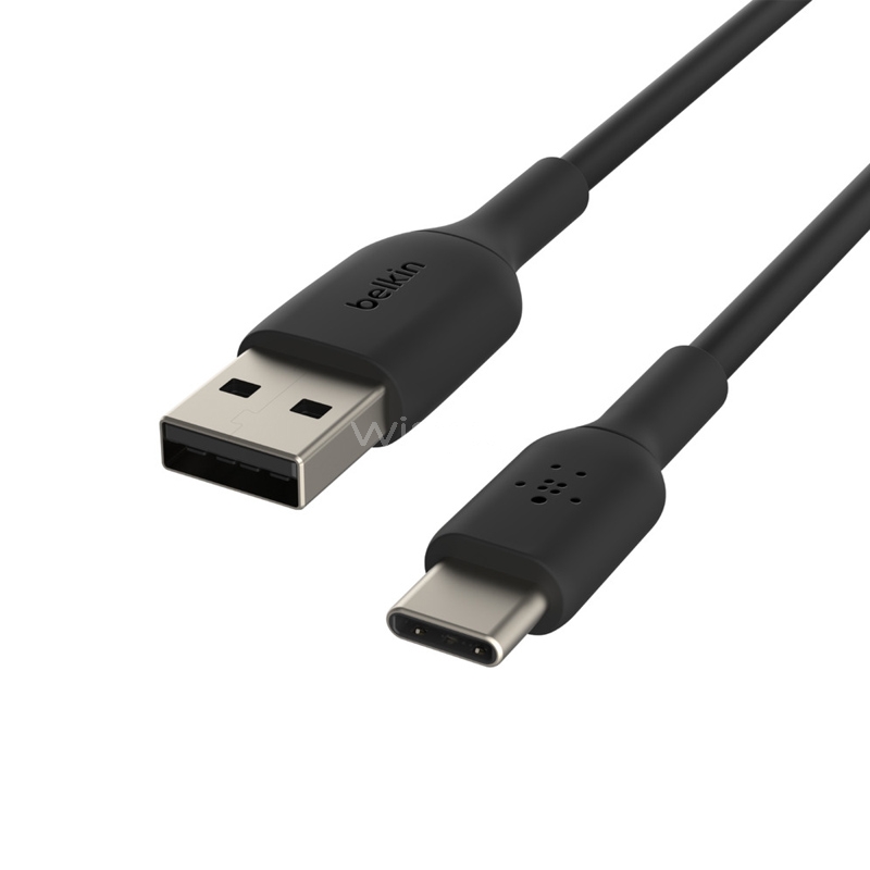 Cable Belkin de USB a USB-C (2 Metros, Negro)