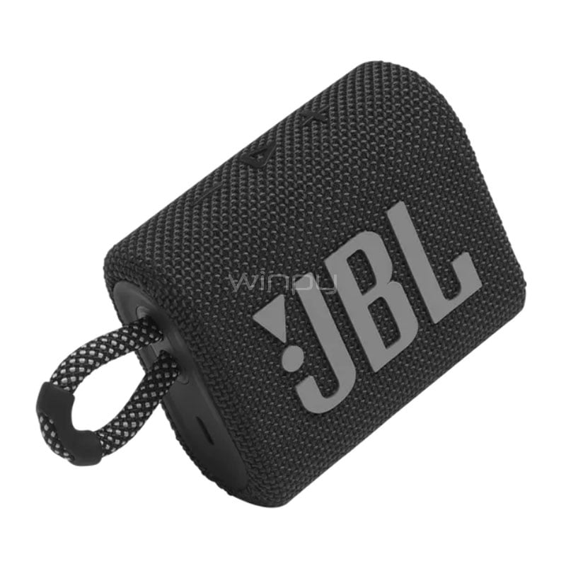Parlante Bluetooth JBL Go 3 (4.2 Watts, IP67, Negro)