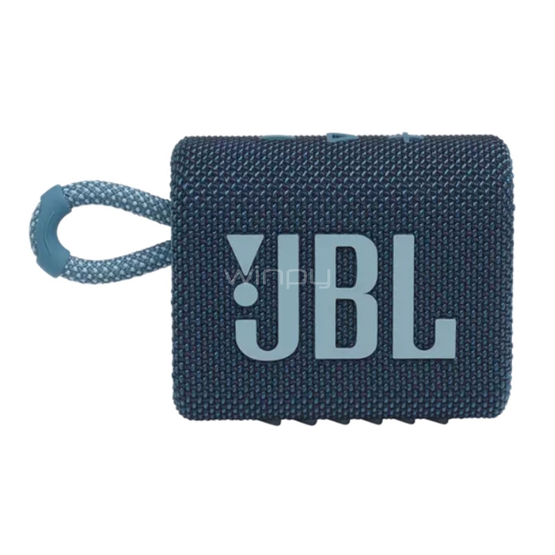 Parlante Bluetooth JBL Go 3 (4.2 Watts, IP67, Azul)