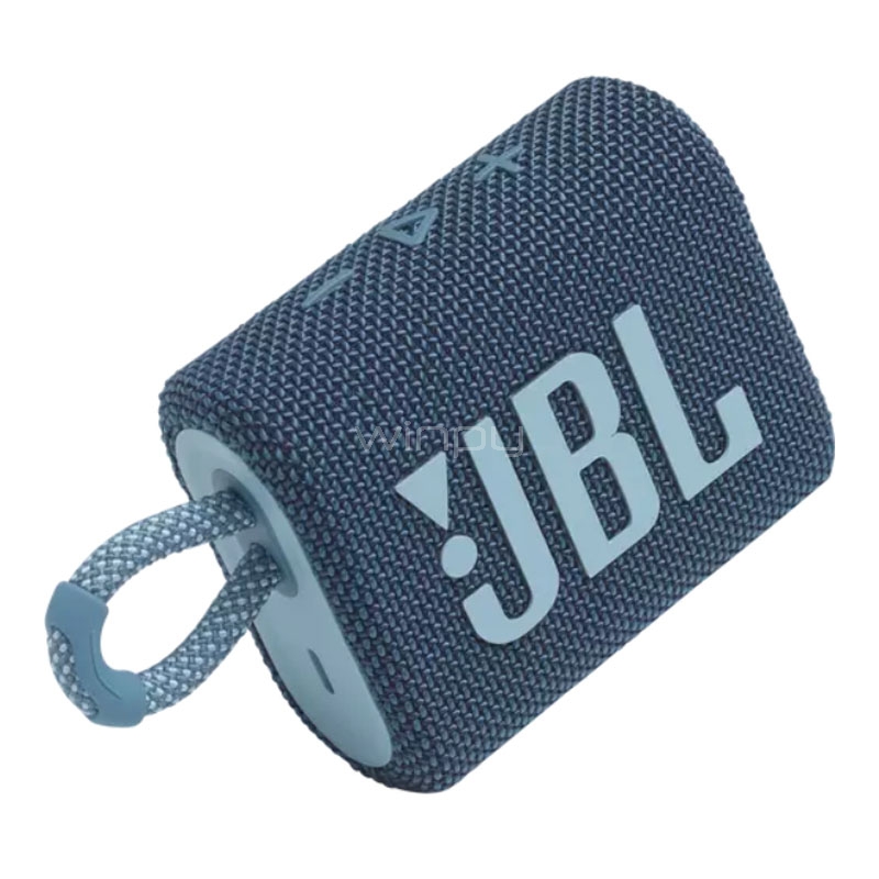 Parlante Bluetooth JBL Go 3 (4.2 Watts, IP67, Azul)