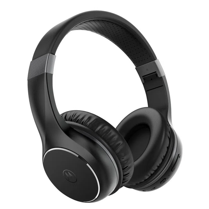 Audífonos Bluetooth Motorola XT 220 (Over Ear, Negro)