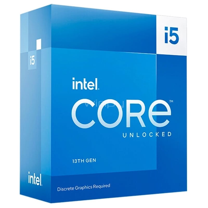 Procesador Intel Core i5-13600KF Raptor Lake (LGA1700, 14 Cores, 20 Hilos, 3.5/5.1GHz, 24MB caché)
