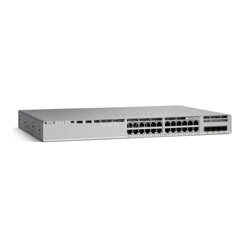 Switch Cisco Catalyst 9200L Uplink de 24 Puertos (Gestionado, L3, 56 Gb/s, SFP)