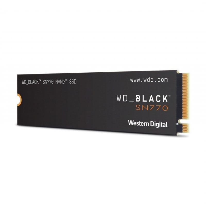 Unidad de Estado Sólido Western Digital Black SN770 de 1TB (M.2 2280, PCIe 4.0, NVMe)