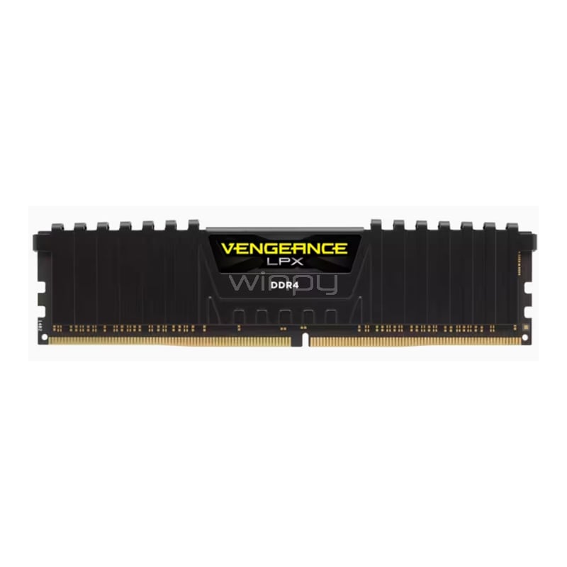 Memoria RAM Corsair Vengeance LPX de 8GB (DDR4, 2666MHz, CL16, DIMM, Disipador)
