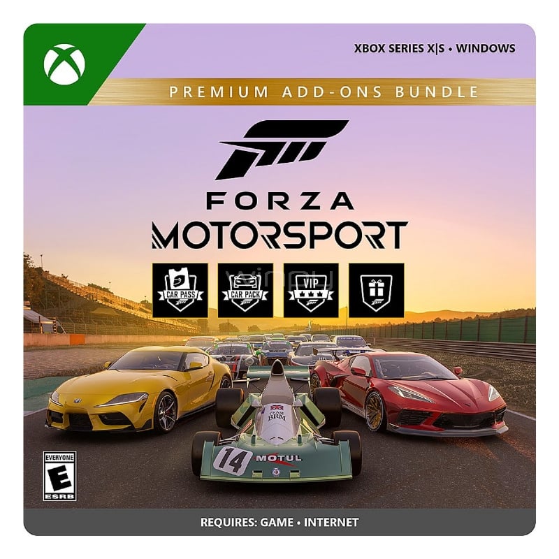 Forza Motorsport Microsoft XBOX Premium Edition (Add On Bundle, Descargable, Series X/S, Windows)