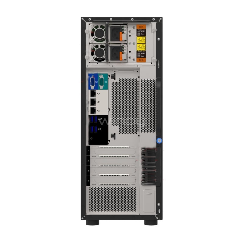 Servidor Lenovo ThinkSystem ST250 V2 (Xeon E-2314,16GB RAM, 4 Bahías, Fuente 550W)