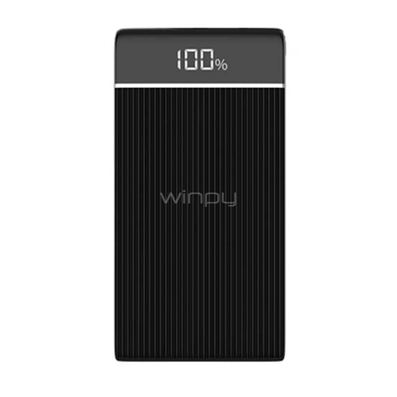Batería Externa Wesdar S99 de 10.000 mAh (USB-A x2, Negro)
