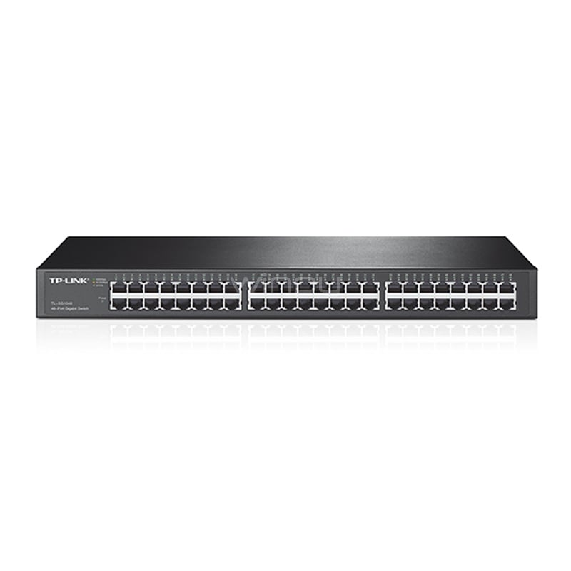 Switch TP-Link TL-SG1048 de 48 puertos (Gigabit, 96Gbps, Auto MDI/MDIX)