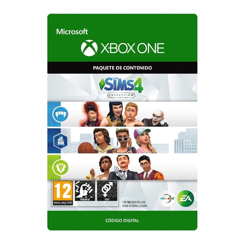 Paquete de Contenido Los Sims 4 Extra Content Starter Bundle Microsoft Xbox One (Descargable)