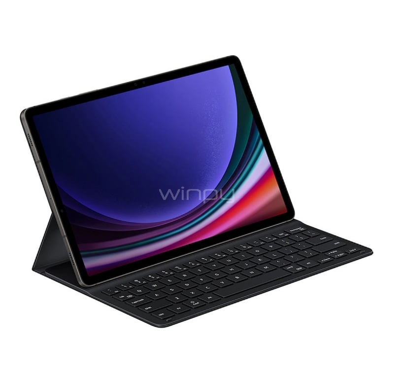 Tablet Samsung Galaxy Tab S9 + Keyboard Cover de 11“ (OctaCore, 8GB RAM, 128GB Internos, Negro)