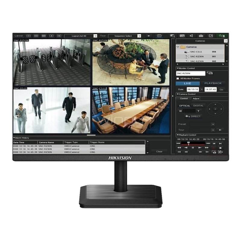 Monitor Hikvision DS-D5024FN de 24“ (LED, Full HD, HDMI+VGA, Vesa)