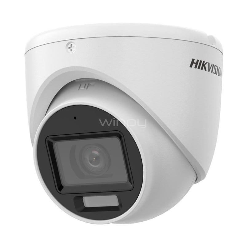 Cámara Domo Hikvision Smart Hybrid (2MP, Full HD, 2.8mm, IR, IP67)