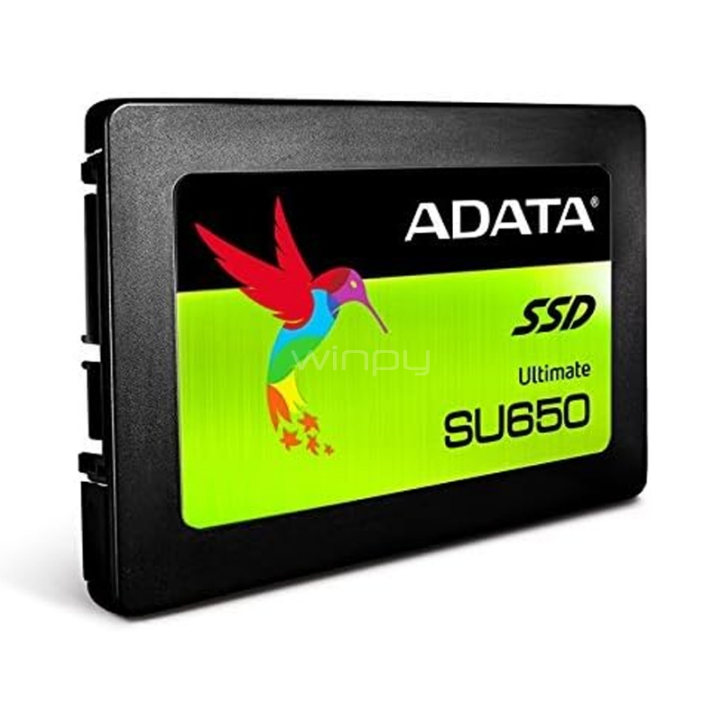 Disco SSD A-DATA Ultimate SU650 de 240GB (2.5“, SATA, 3D NAND)