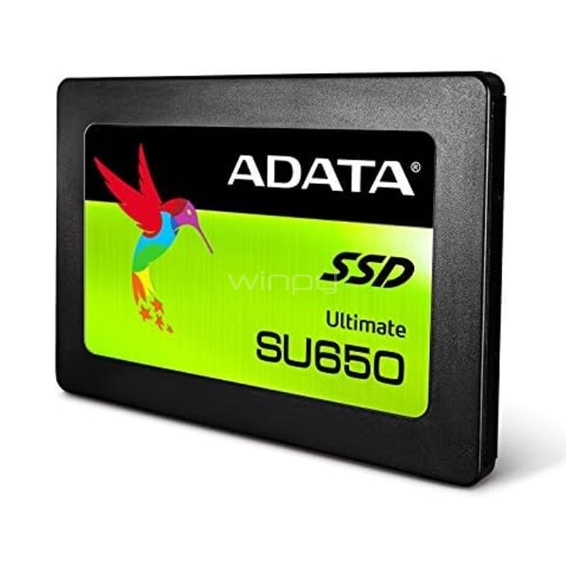 Disco SSD A-DATA Ultimate SU650 de 480GB (2.5“, SATA, 3D NAND)