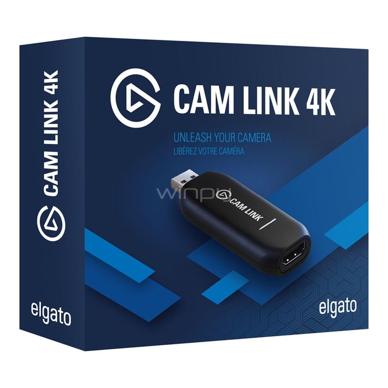 Adaptador de Captura De Vídeo ElGato Cam Link 4K (USB/HDMI)