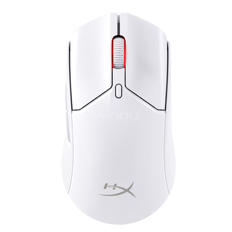 Mouse Gamer HyperX Pulsefire Haste 2 Wireless (Sensor 26K, Bluetooth/Dongle USB, Blanco)