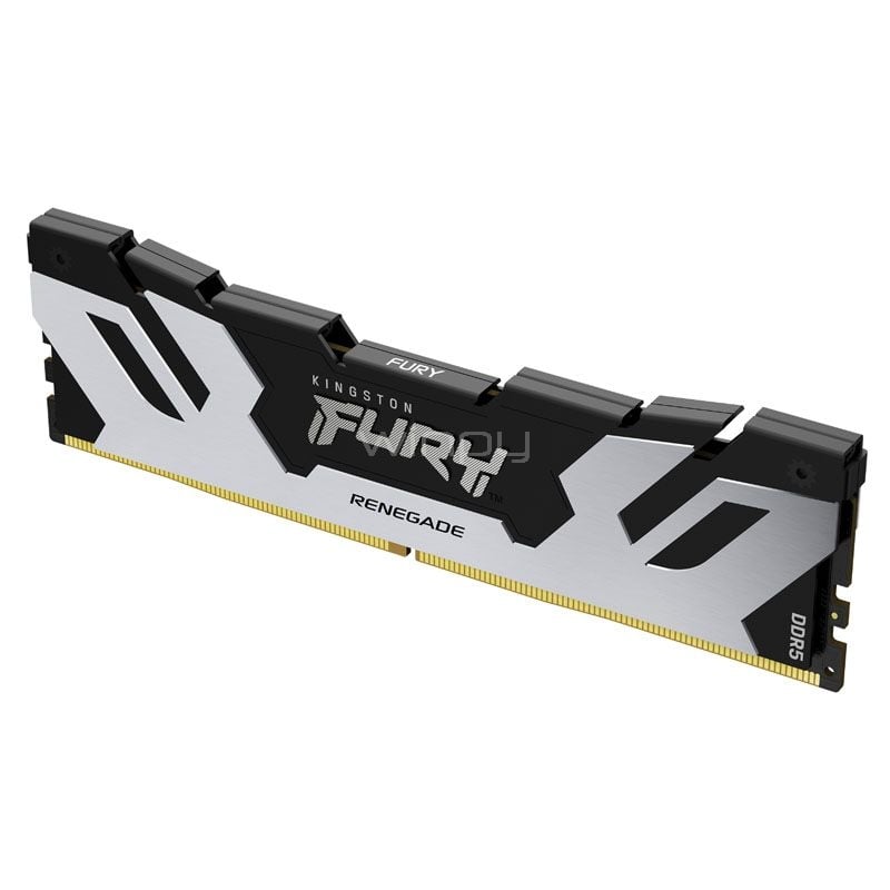 Memoria RAM Kingston Fury Renegade Silver de 48GB (DDR5, 6000MHz, CL32, DIMM)