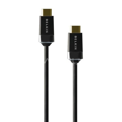 Cables Belkin HDMI - (HDMI, HDMI, Macho/Macho, Oro, Negro)