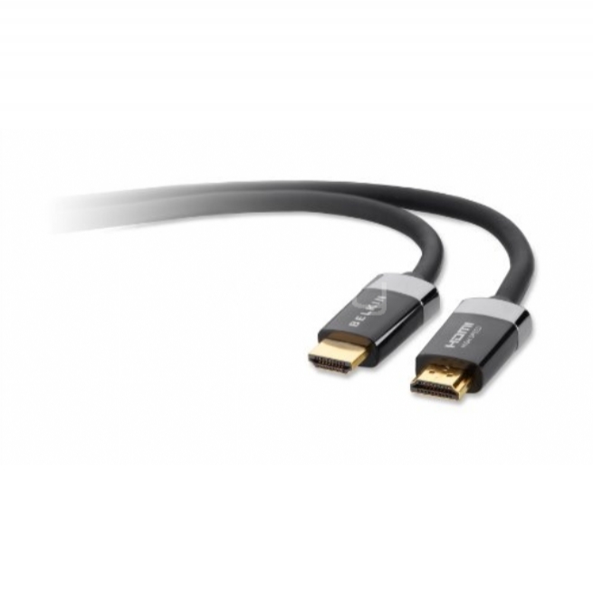 Cables Belkin HDMI - (HDMI, HDMI, Macho/Macho, Oro, Negro)