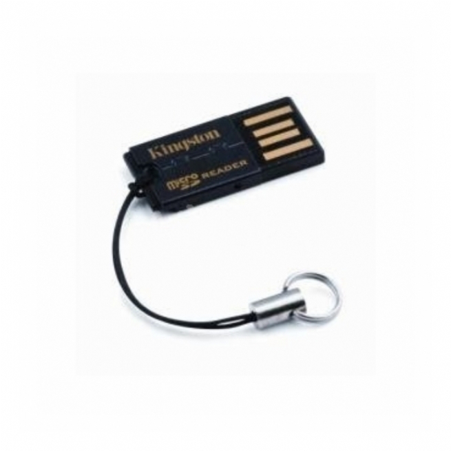 Lector micro SD (USB 2,0) Kingston FCR-MRG2 -  negro