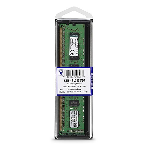 Memoria RAM para Server de 8 GB Kingston KTH-PL316E/8G - (DDR3, 1600 MHz, 240-pin)
