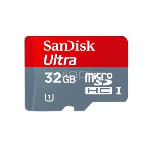 Tarjeta microSD de 32 GB SanDisk Ultra Clase 10