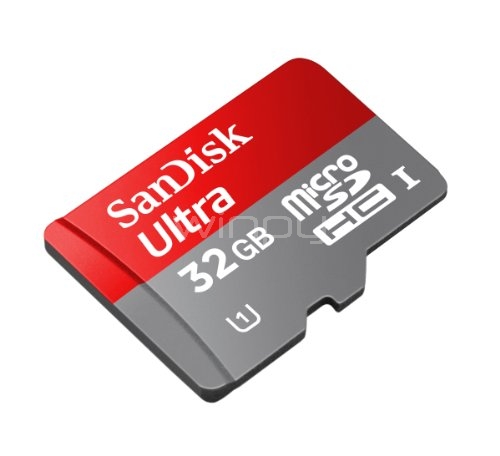 Tarjeta microSD de 32 GB SanDisk Ultra Clase 10