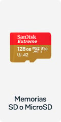 Memorias SD o MicroSD