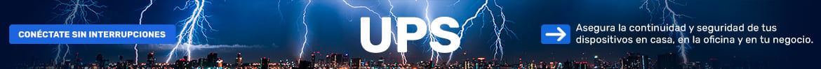 UPS Que las lluvias no te desconecten