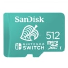 Tarjeta MicroSD SanDisk de 512GB para Nintendo Switch (Class10, UHS-I U3)