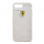 Funda de Silicona Ferrari para iPhone 7/ 8 (Trasparente)