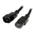 Cable Adaptador Exelink de C13 a C14 (10A, 2 Metros)