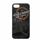 Funda Protectora Harley-Davison para Iphone 7 (Negro/Diseño Moto)