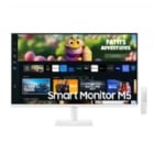 Monitor TV Samsung Smart M5 de 27“ (VA, Full HD, HDMI+WiFi, Vesa, Tizen, Blanco)