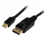 Cable Adaptador de 2m de Monitor Mini DisplayPort 1.2 Macho a DP Macho - 4k - StarTech