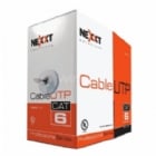 Caja de cable Nexxt UTP Cat5E (305mts, Bobina tipo CM, Gris)