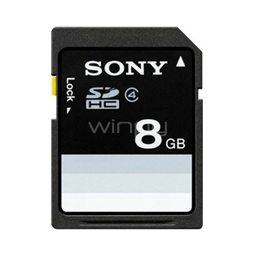 Tarjeta de memoria Sony SDHC de 8 GB (Clase 4)