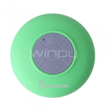 Parlante Tecmaster - Bluetooth a prueba de agua (Green)